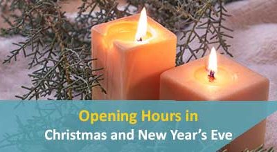 Opening Hours during Christmas